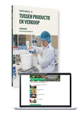 Profiel Groen | Tussen productie en verkoop online omgeving incl. werkboek