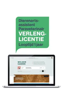 Animalis Verlenglicentie Dierenartsassistent Paraveterinair - studiejaar 3 (gestart in 23-24)