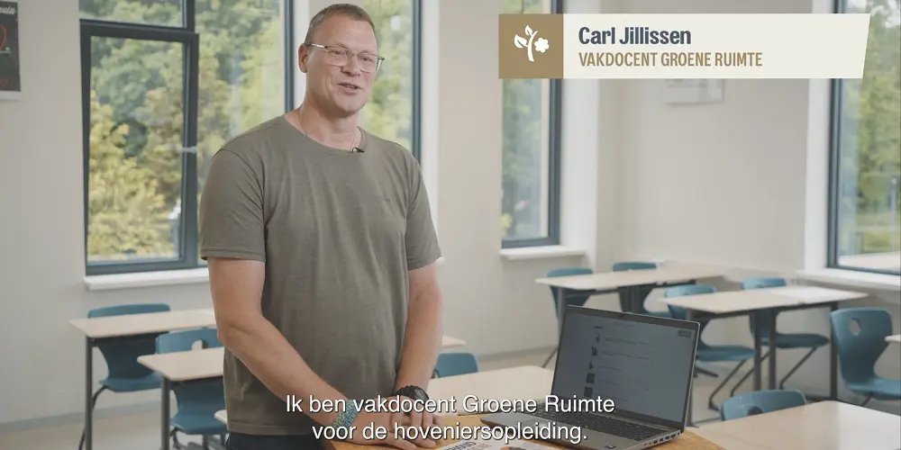 Zo gebruikt docent Carl het lesmateriaal van Viridis