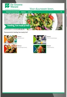 Voeding, hoe maak je het? Online omgeving