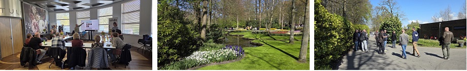 Impressie Viridis bijeenkomst Keukenhof
