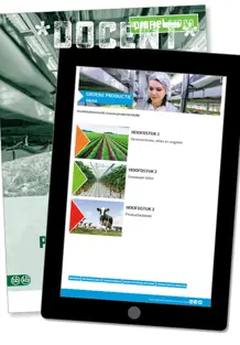 Groene Productie online omgeving docent incl. werkboek