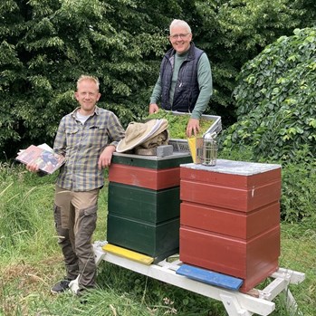 Docenten Klaas en Fonger van Terra mbo