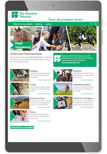 Startpagina Paardensport en -houderij - (docentenversie)